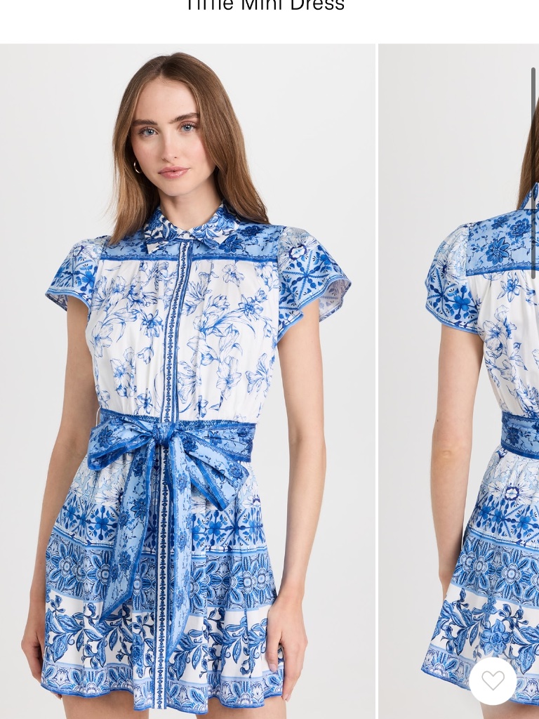 Tiffie Mini Dresss Alice And Olivia